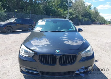 2011 BMW 550I Gran Turismo xDrive из США, поврежденный, VIN WBASP4C57BC341817